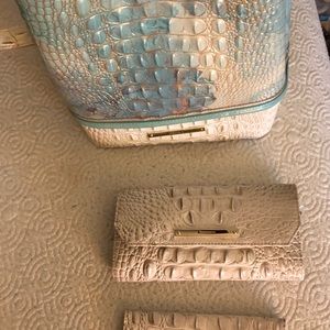 BRAHMIN PURSE WALLET & CHECKBOOK